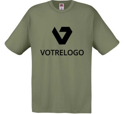 T-shirt homme SC6 vert olive - XL