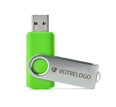Clé USB TWISTER 8 GB vert clair