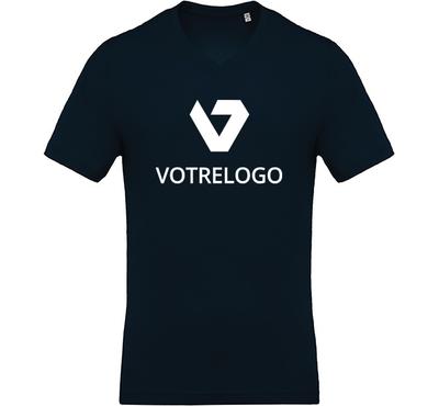 T-shirt homme K370 bleu marine - M