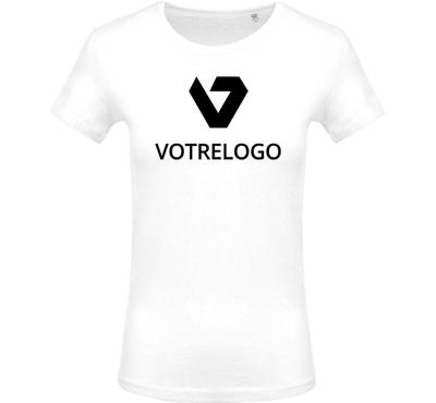 T-shirt femme K389 blanc - 3XL