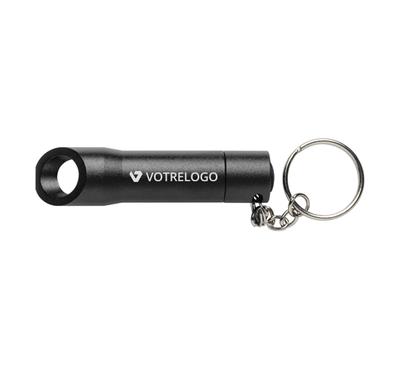 Porte-clés lampe torche ALIA noir
