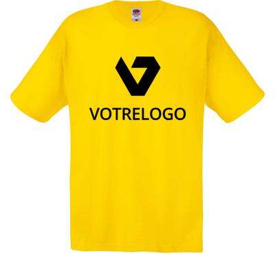 T-shirt homme SC6 jaune - S