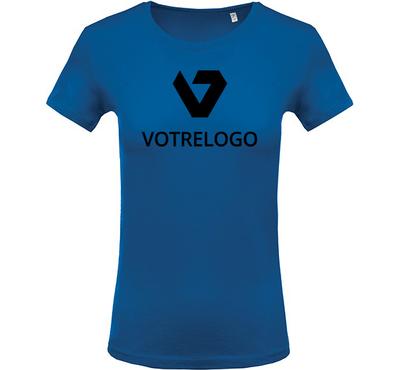 T-shirt femme K389 bleu - M