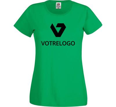 T-shirt femme SC61420 vert clair - S