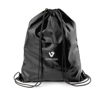 Sac à dos à 2 cordons VALO noir