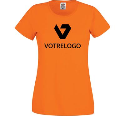 T-shirt femme SC61420 orange - XL