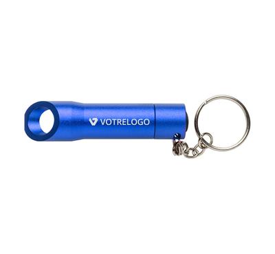 Porte-clés lampe torche ALIA bleu