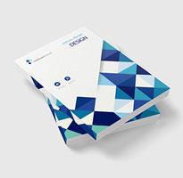 Catalogues avec dos carrés collés