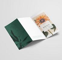 Dépliants 3 volets personnalisables