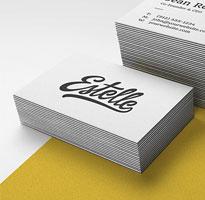 Cartes de visite Triplex