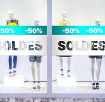 Impression Vitrophanie sur mesure