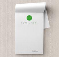 Impression Blocs-notes personnalisés