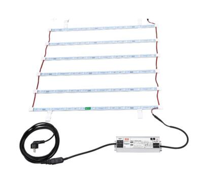 LED stand parapluie courbé