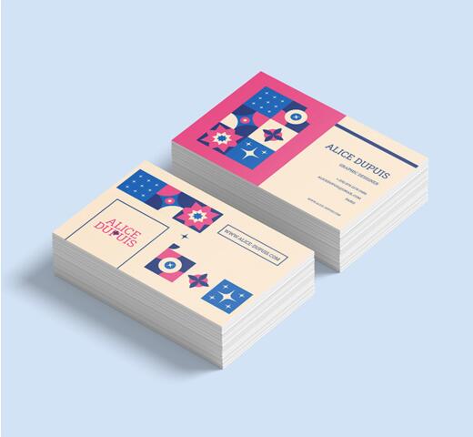 carte de visite publicitaire