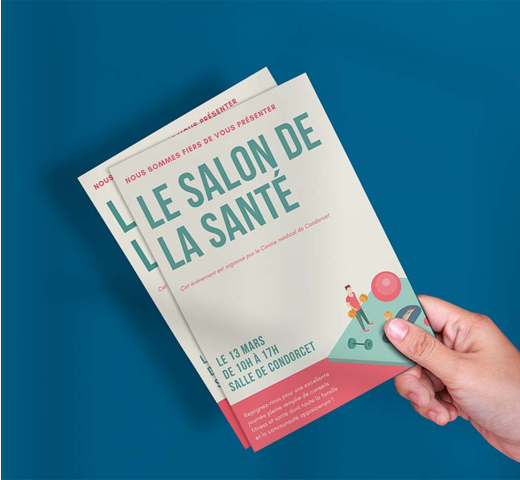 Impression flyer évènement