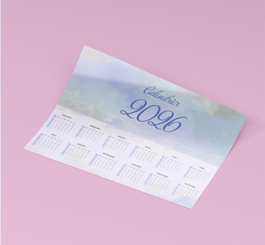 Visuel calendrier souple