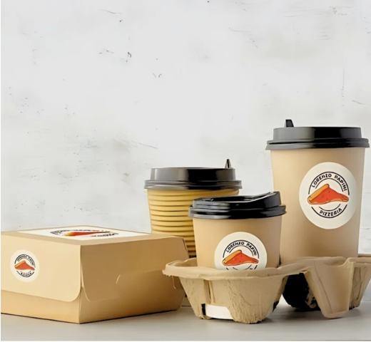 étiquettes personnalisées de différentes formes : ronds, carré et rectangle