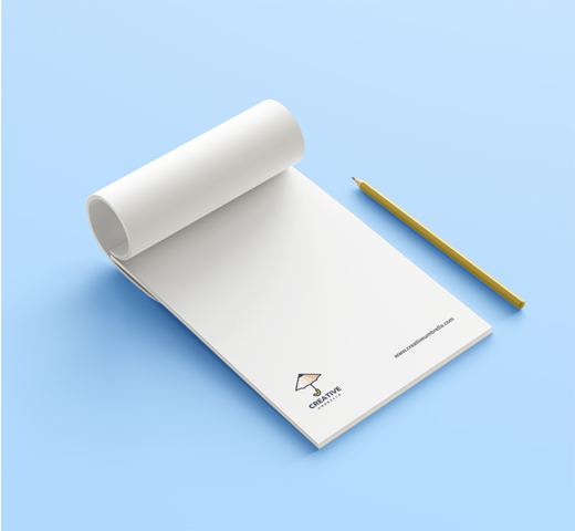 Bloc note publicitaire pour entreprise