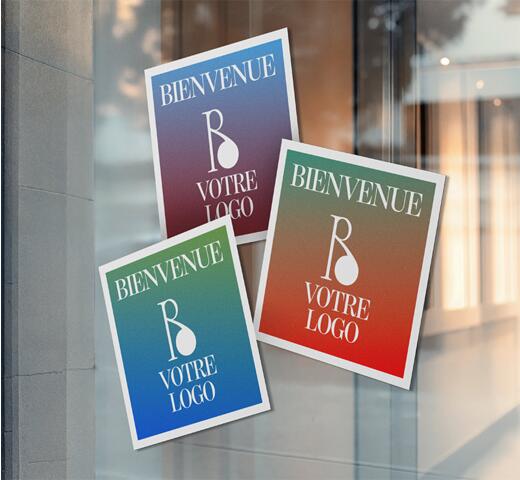 adhésif blanc vinyle