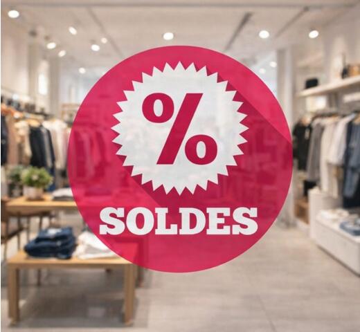 adhésif pour vitrine de magasin