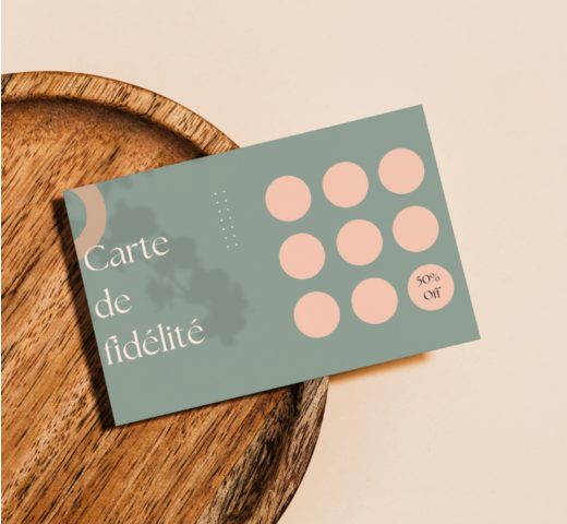Carte de fidélité entreprise 