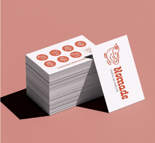 Cartes de fidélité. 