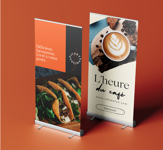 Roll-up personnalisé