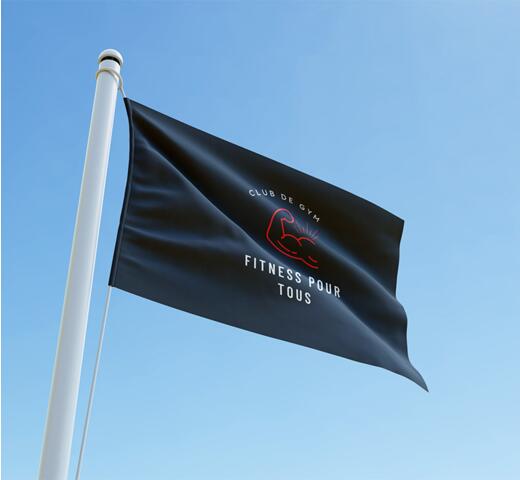 Impression drapeaux