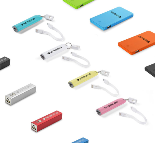 Batteries externes personnalisées