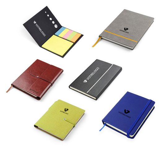 Carnets de notes publicitaires personnalisés 