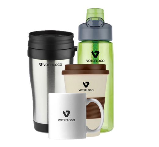 Mugs, Tasses et gourdes publicitaires