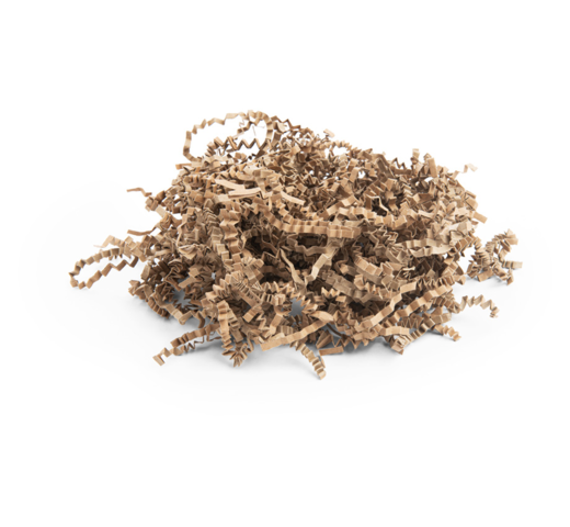 Matériau de remplissage boîte d'expédition marron