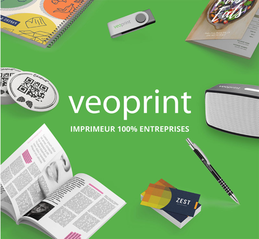 Veoprint, imprimeur en ligne, 100 % entreprises