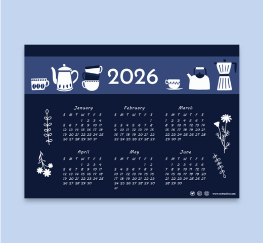 calendrier carton épais pour entreprise