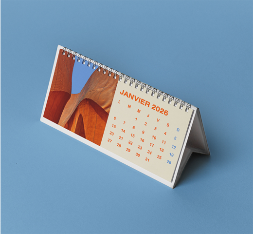 calendrier de bureau à poser