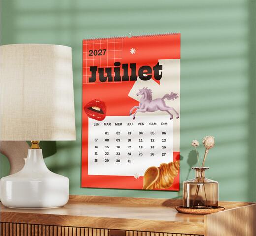 calendrier à suspendre