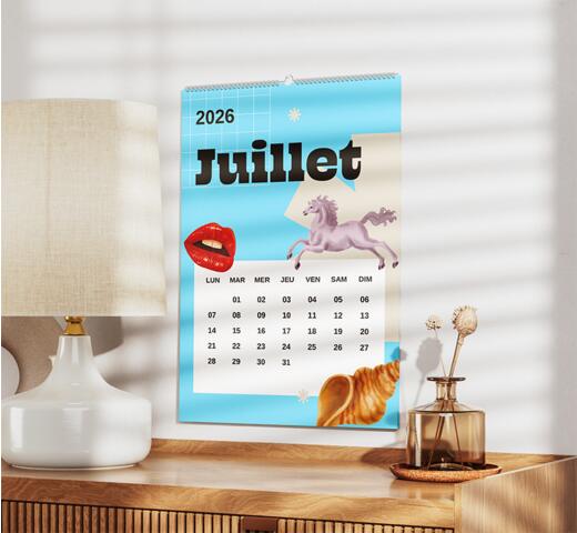 calendrier à suspendre