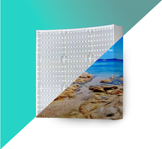 stand parapluie retro eclairé