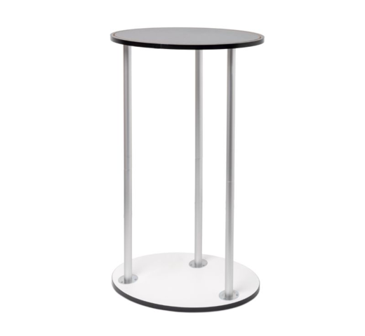 structure comptoir oval