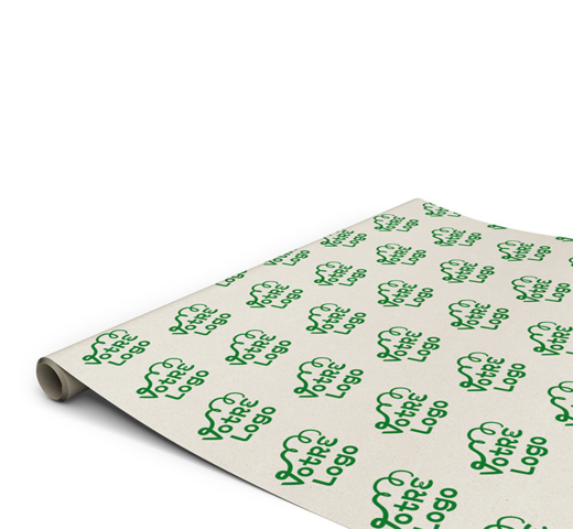 papier cadeau publicitaire