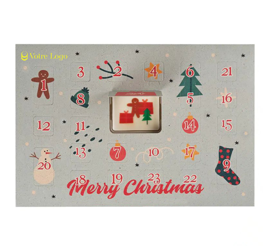 calendrier de l'avent personnalisé