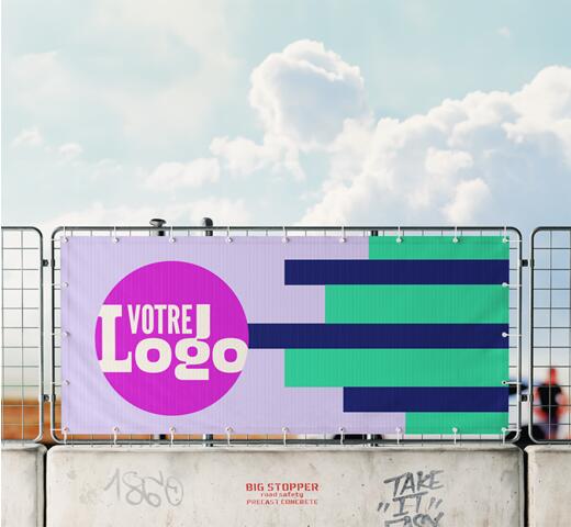 bâche micro-perforée