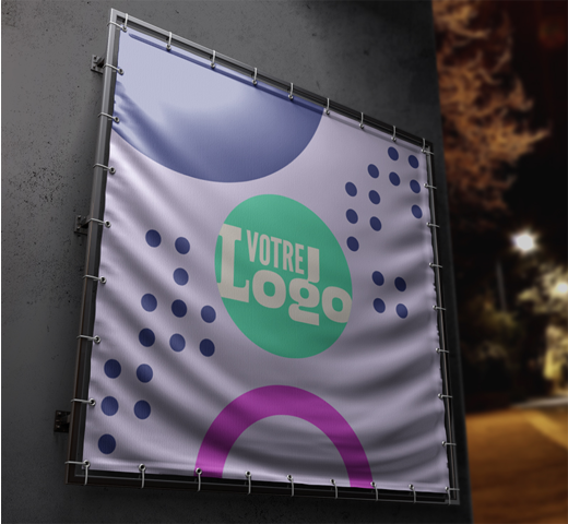 bâche PVC personnalisable