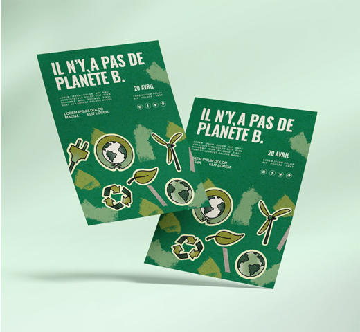 flyers personnalisables