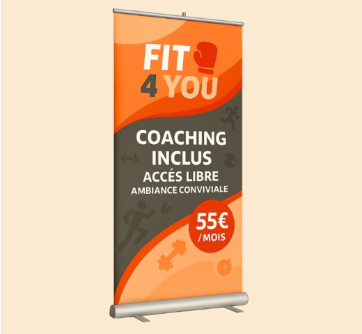 Roll up pas cher pour professionnel