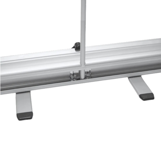 fixation basse et base du roll up confot veoprint