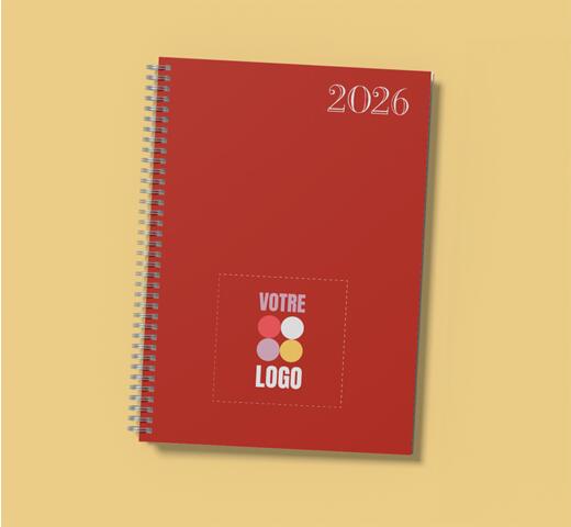 agenda de type semainier avec impression personnalisée