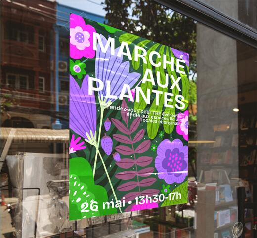 Affiche personnalisée événement