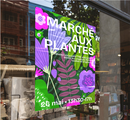 Affiche personnalisée événement
