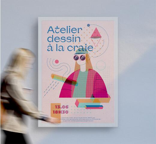 Grande affichage à personnaliser
